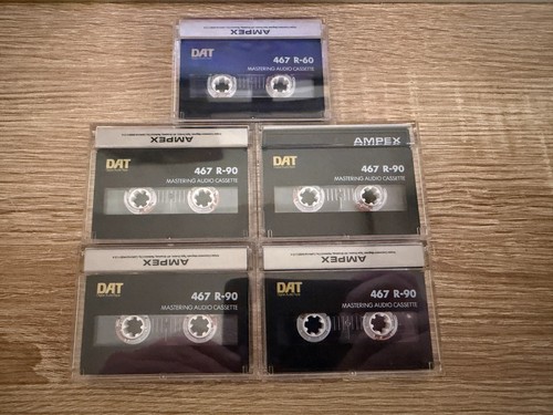 Ampex 467 dat - dat, cassette