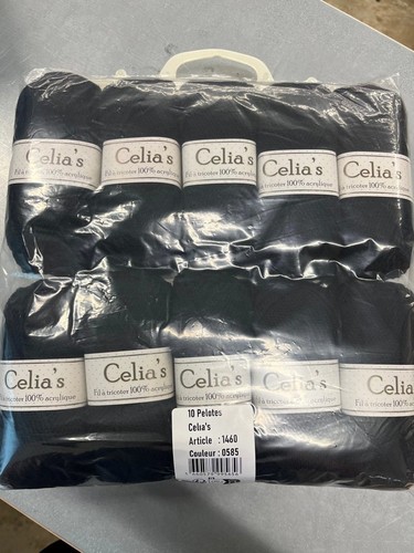 Lot pelotes laine - 10,