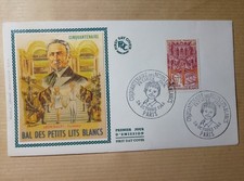 enveloppe premier jour 1968 cinquantenaire des petits lits blancs