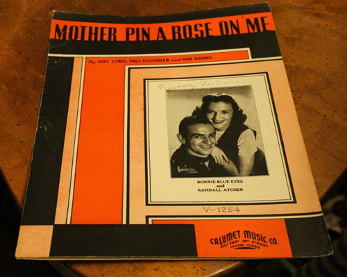 Mother pin rose - rose, on