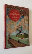 JULES VERNE cartonnage Steamer