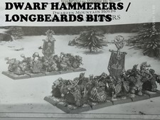 WARHAMMER THE OLD WORLD DWARF HAMMERERS / LONG BEARDS BITS
