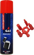 Recharge Bouteille Gaz Butane Briquet Pour Briquets Universels 300 Ml