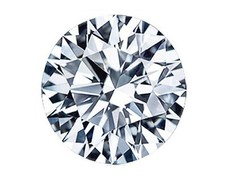Diamant Naturel Taillé Rond
