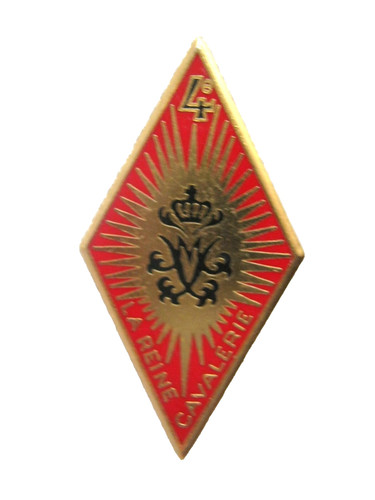 Insigne cavalerie rc - 4°,