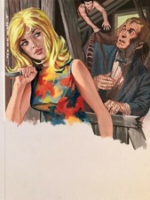 Gouache Jef de Wulf original