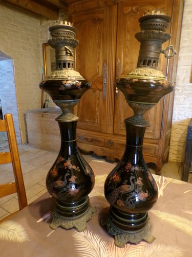 Lampe pétrole napoléon - pétrole,