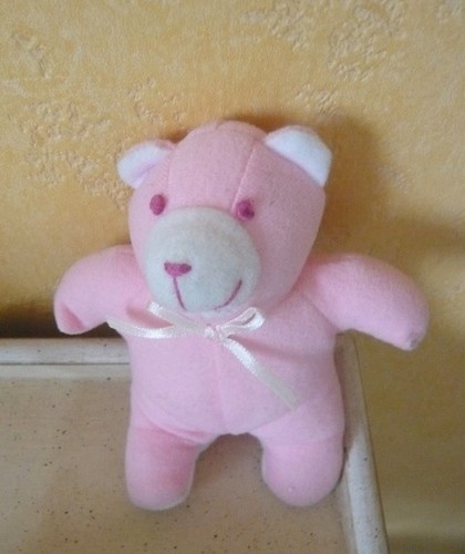 Peluche petit ourson rose - 🧸,