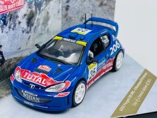 VITESSE 43000 PEUGEOT 206 WRC n°25 Rally Monte Carlo 2002 1.43