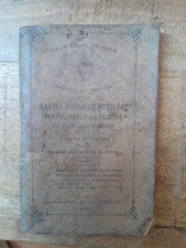 Livre ancien Manuel religieux du soldat 1916 Français prières cantiques chants