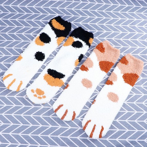 Pair chaussttes chat - 2,