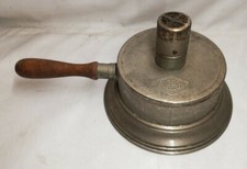 Ancien réchaud à alcool Pigeon vintage, décoration 