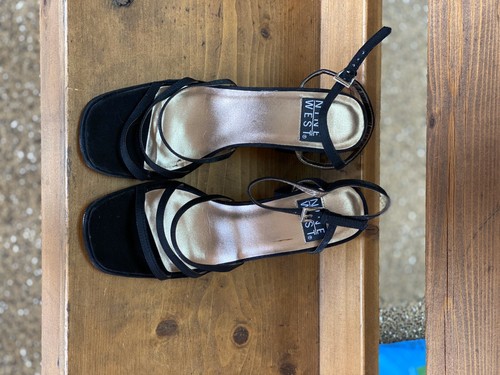 Nine west open toe heels