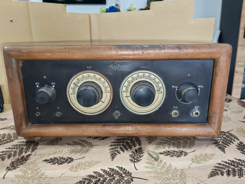 Rare ancien poste galene 6 - ancien,