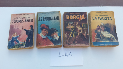 L41 livres michel zevaco - michel,
