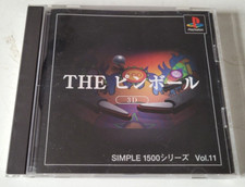 Simple 1500 Series Vol.11 The Pinball - PlayStation 1 PS1 - NTSC-J JAP - Complet