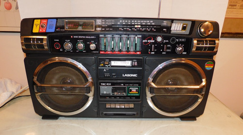 Vintage boombox lasonic - boombox,