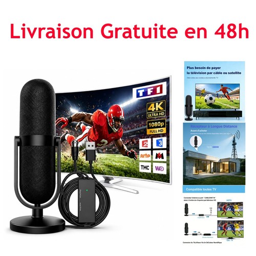 Antenne intérieure tnt - intérieure,