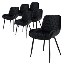 Set de 6 chaises de salle à