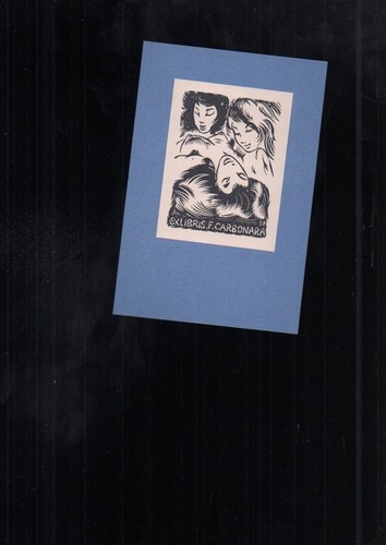 Vieux papier libris nu - ex,
