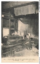 AVYP7-0490-REGIONS - Coutumes moeurs et costumes bretons - Un berceau