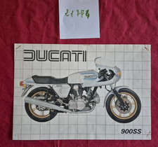 N°21774 /  DUCATI  900 SS  prospectus italiano, english