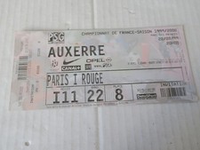 Ticket / billet  PSG - PARIS
