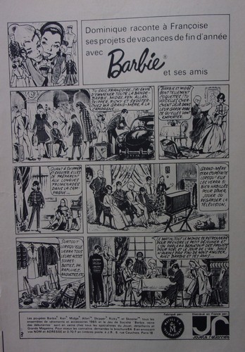 Publicité poupee barbie - ,