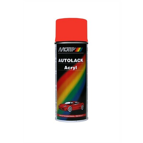 Peinture carrosserie rouge