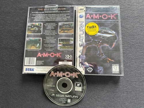 Sega saturn amok complet - amok, us
