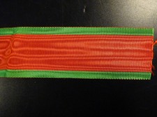 Coupe de ruban ORDRE ROYAL du CAMBODGE avant 1899 en Rayonne ancien originale.