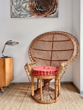 Fauteuil Emmanuelle en rotin