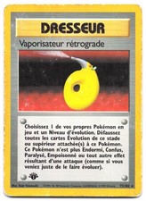Carte Pokémon VAPORISATEUR RÉTROGRADE 72/102 EDITION 1 ED1 Set de Base VF FR