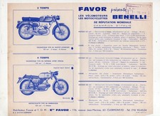 (moto),vieux papiers publicité: motoS   FAVOR (Clermont Ferrand)  P16390