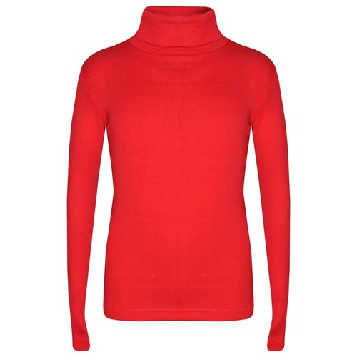Pull col roulé coton - À, en