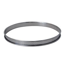Cercle à tarte perforé bord