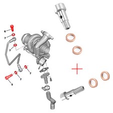 Vis banjos + joints pour Tuyau