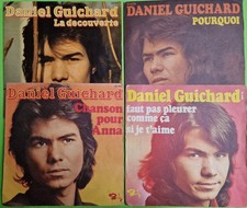 4 Disques Vinyle 45 tours -