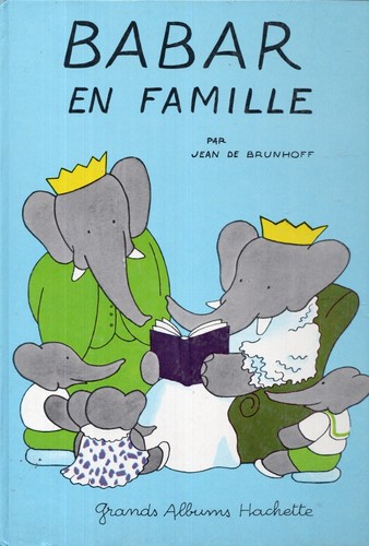 Babar famille grands - babar, en