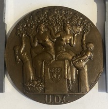 Médaille bronze art déco - mÉdaille,