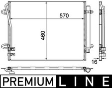 Mahle AC 734 000P condenser