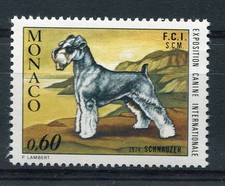 MONACO 1974 timbre 963 CHIEN SCHNAUZER neuf** MNH