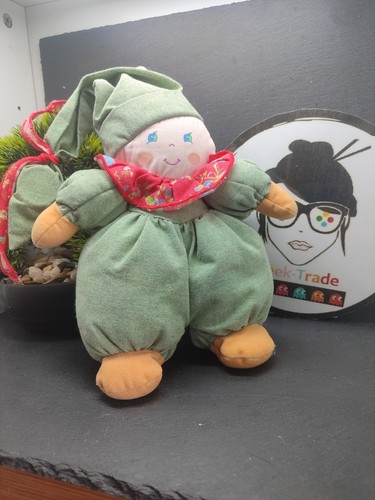Doudou ajena lutin grelot vert - lutin,