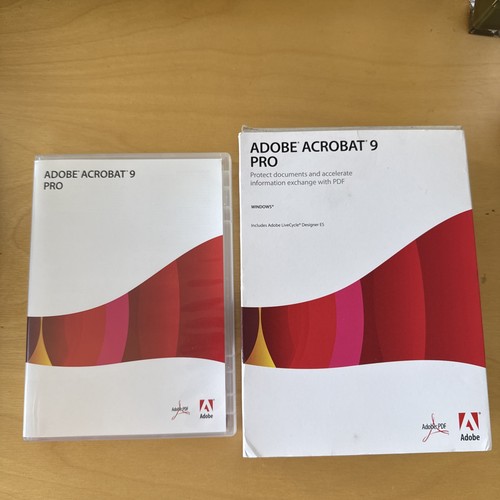 Adobe acrobat standard for - acrobat, 9