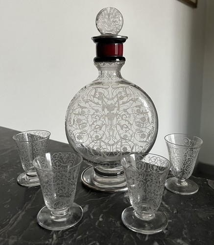 Superbe service liqueur - service, 4