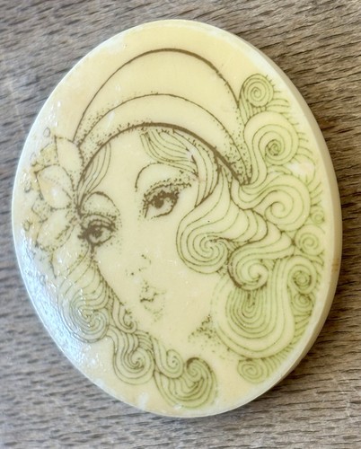 Rare vintage broche lea stein - vintage,