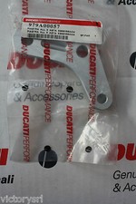 Plaque Aluminium X Barre Remplacement Original Ducati Code 979A00057