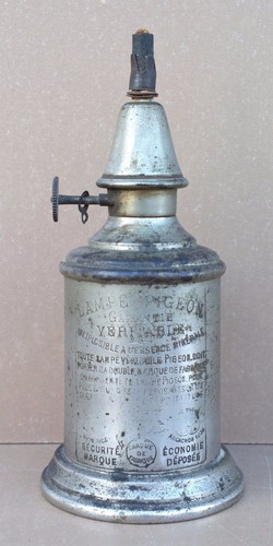 Ancienne lampe pigeon - ancienne,