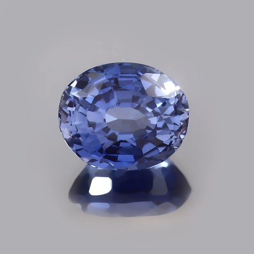 Saphir bleu ceylan naturel - saphir,