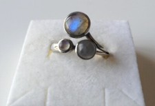 Bague labradorite taille 58 - en,